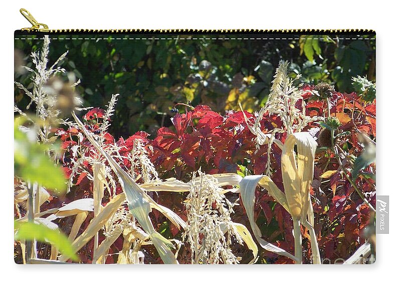 Fall Colors Carry-all Pouch featuring the photograph Fall Harvest of Color by Dorrene BrownButterfield
