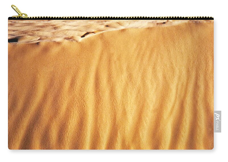 Desert Zip Pouch featuring the photograph Fiery desert I by Silvia Ganora
