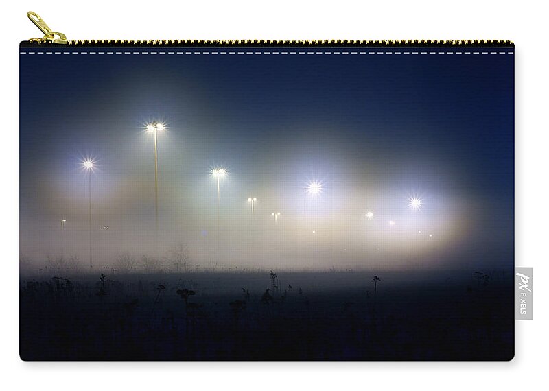 Fog Zip Pouch featuring the photograph Fog by Cale Best