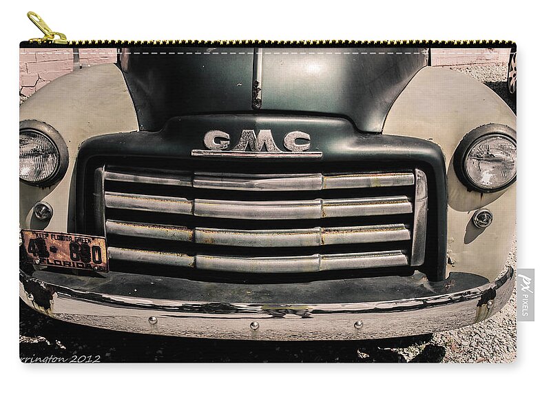 Classic Zip Pouch featuring the photograph GMC by Shannon Harrington