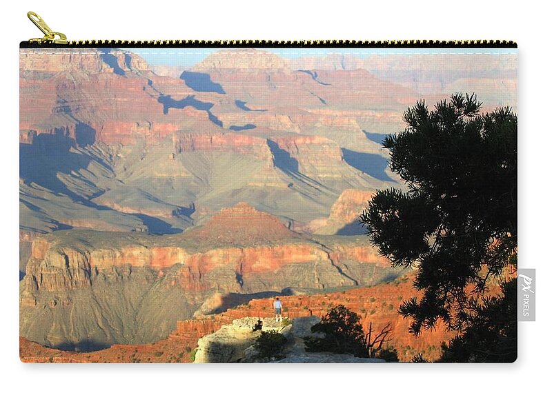 Grand Canyon Zip Pouch featuring the photograph Grand Canyon 53 by Will Borden