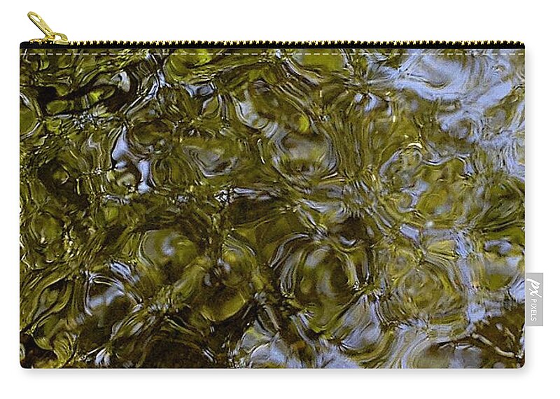 Brown Trout Zip Pouch featuring the photograph Green Dream by Joseph Yarbrough