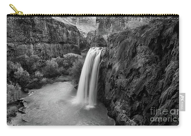 Water Photography Zip Pouch featuring the photograph Havasu Falls by Keith Kapple