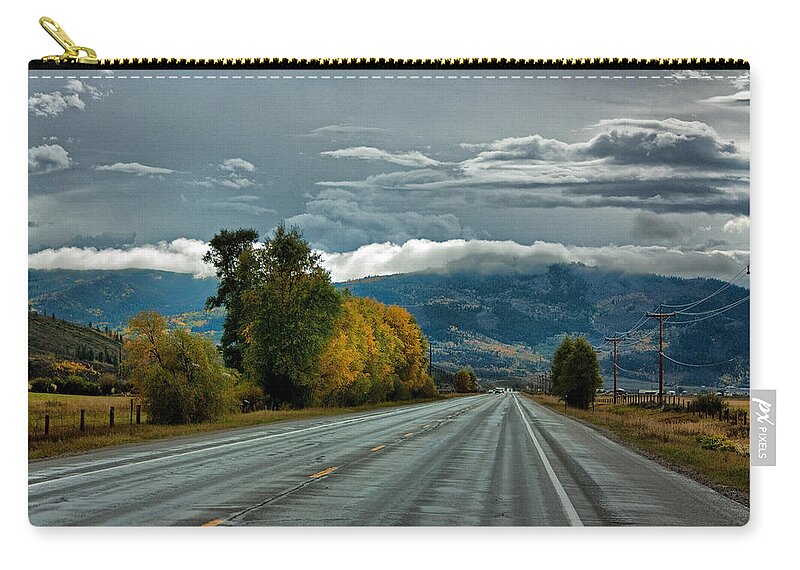 Rocky Mountains Carry-all Pouch featuring the photograph High in Colorado by Farol Tomson