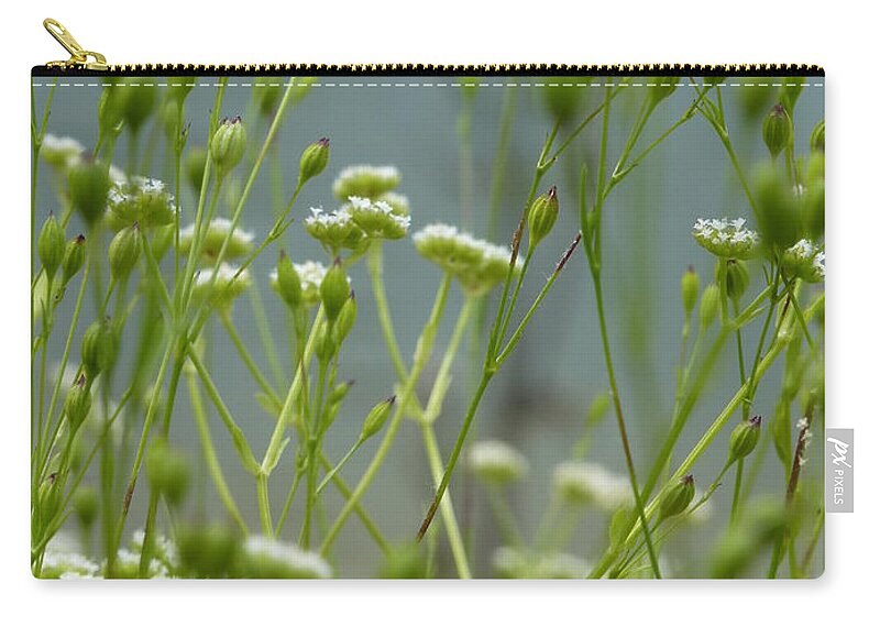 White Zip Pouch featuring the photograph In My Dreams by Carla Parris