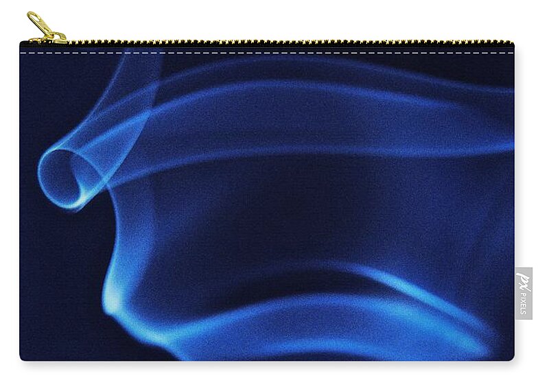 Smoke Zip Pouch featuring the photograph Incense by Michael Peychich