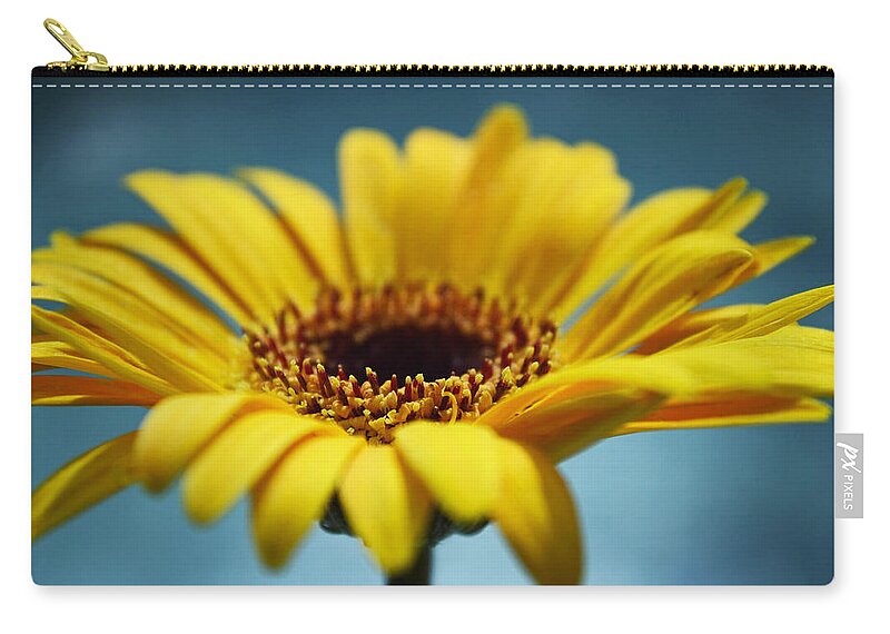 Flower Zip Pouch featuring the photograph ...It Might Have Been by Melanie Moraga