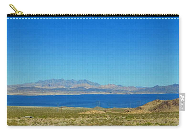 Lake Meade Zip Pouch featuring the photograph Lake Meade Nevada by Dejan Jovanovic