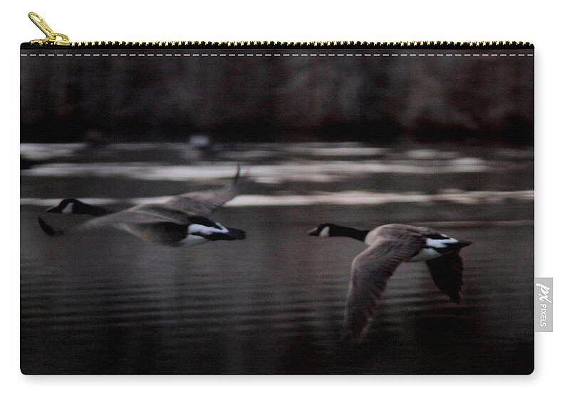 Photographs Zip Pouch featuring the photograph Landing Gear Up by Travis Truelove