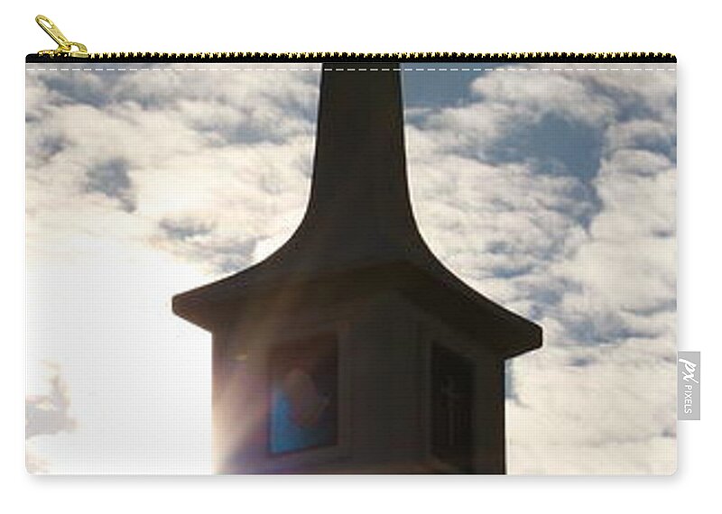 Steeple Zip Pouch featuring the photograph Light by Kume Bryant