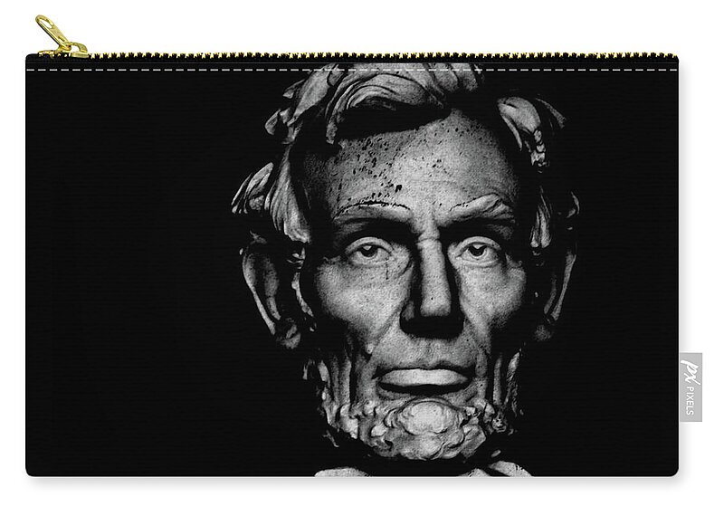 Lincoln Zip Pouch featuring the photograph Lincoln by La Dolce Vita