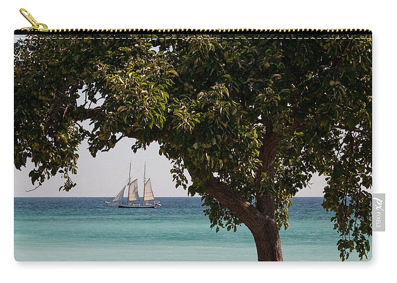 Schooner Zip Pouch featuring the photograph Madeline by Terry Doyle