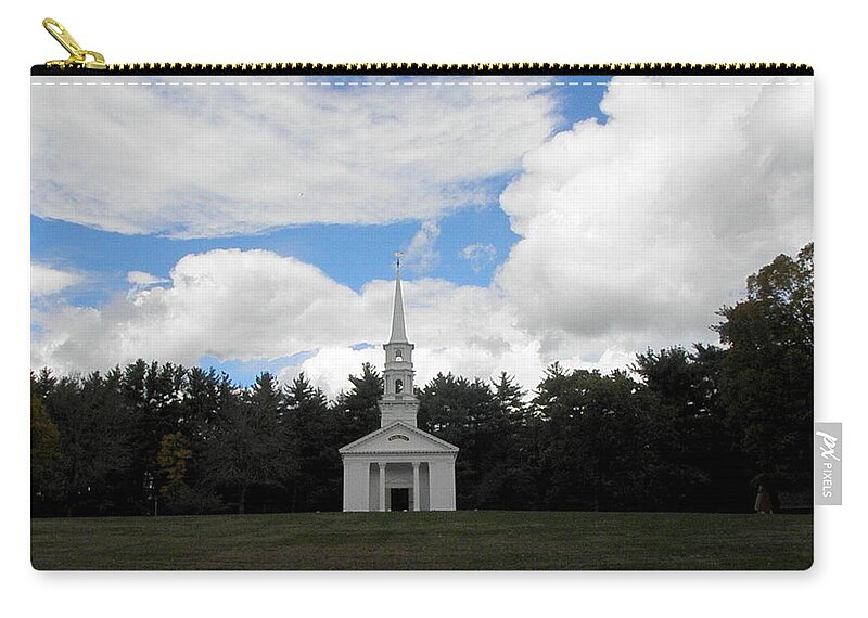 Martha Mary Chapel Carry-all Pouch featuring the photograph Martha Mary Chapel by Kim Galluzzo Wozniak