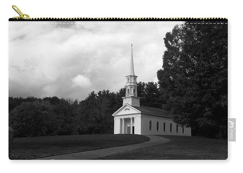 Martha Carry-all Pouch featuring the photograph Martha Mary Chapel USA by Kim Galluzzo Wozniak