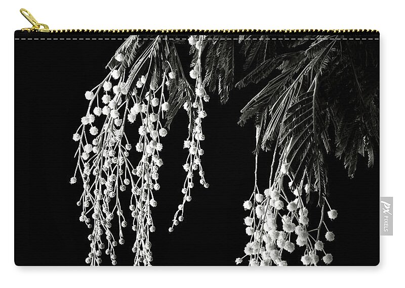 Flower Zip Pouch featuring the photograph Mimosa by Endre Balogh
