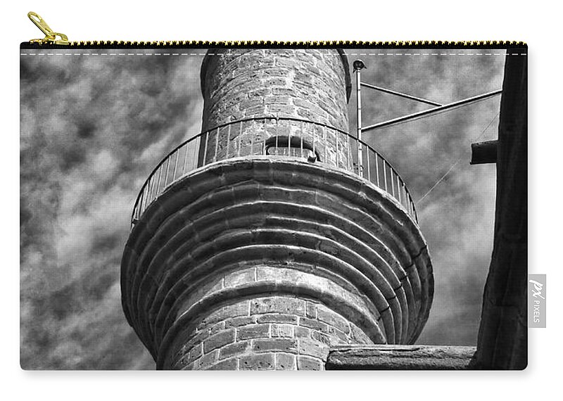 Alone Zip Pouch featuring the photograph Minaret by Stelios Kleanthous