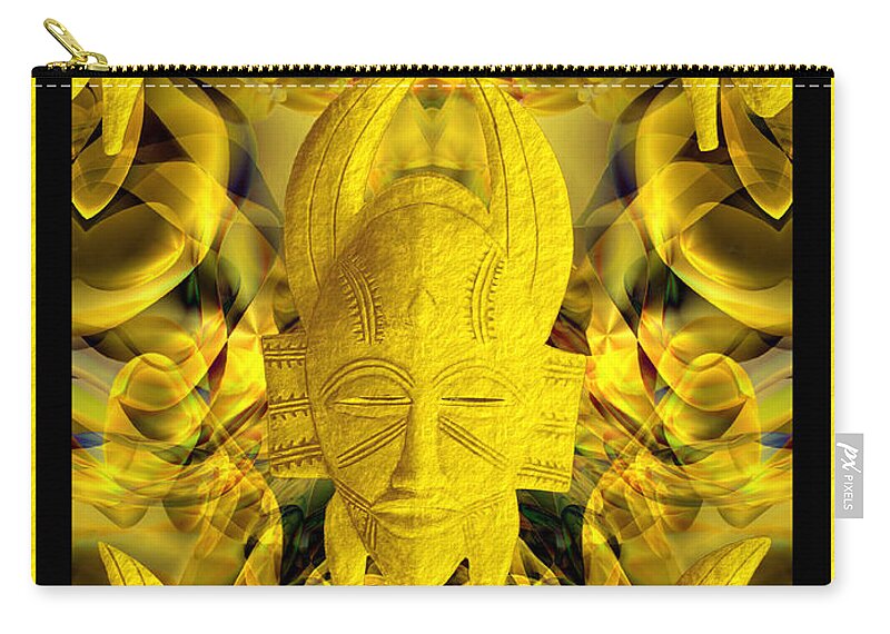 Mystic Zip Pouch featuring the photograph Mystic Illusions by Kurt Van Wagner