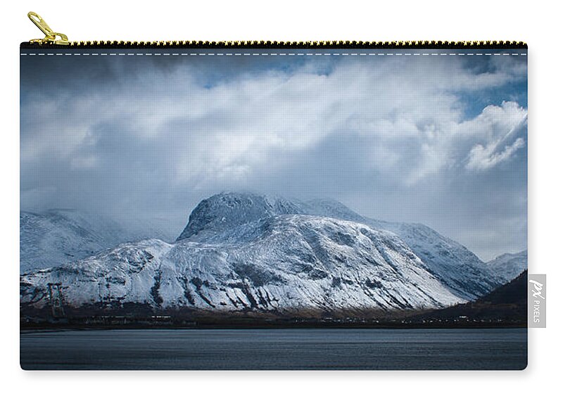 Scotland Zip Pouch featuring the photograph Nevis by Chris Boulton