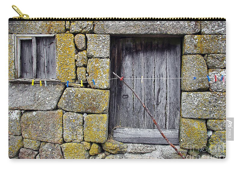 Ancient Zip Pouch featuring the photograph Old Rural House by Carlos Caetano