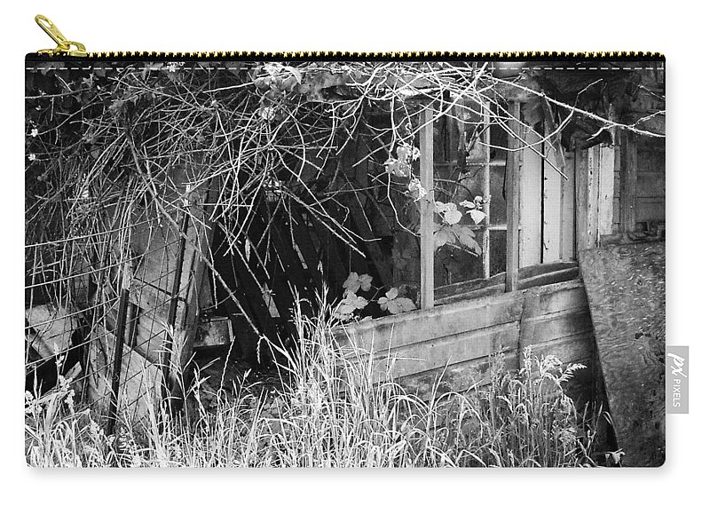 Photography Zip Pouch featuring the photograph Once A Castle by Chriss Pagani