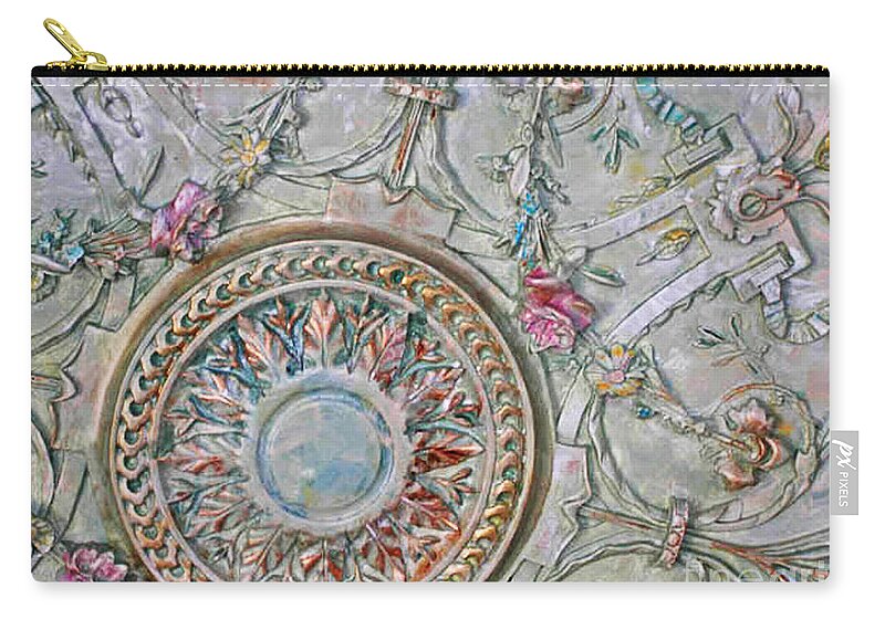 Painted Ceiling Medallion 32inch Carry All Pouch For Sale By Lizi