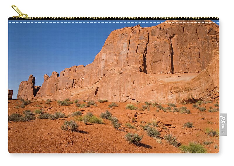 Utah Zip Pouch featuring the photograph Park Avenue by Steve Stuller