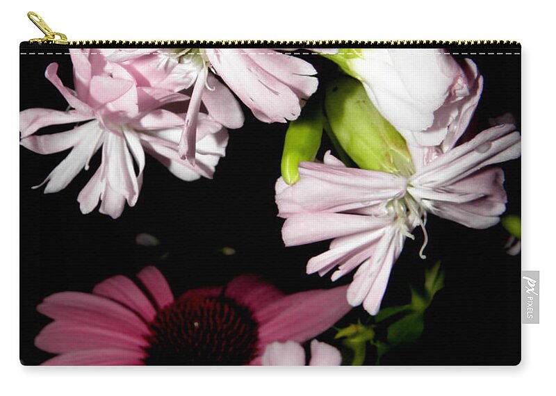 Purple Zip Pouch featuring the photograph Purple Paradise by Kim Galluzzo