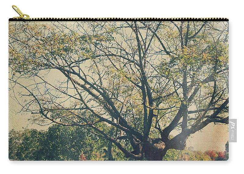 Trees Zip Pouch featuring the photograph Redemption by Laurie Search