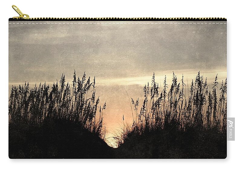 Dunes Zip Pouch featuring the photograph Rise Between The Dunes by Kim Galluzzo Wozniak