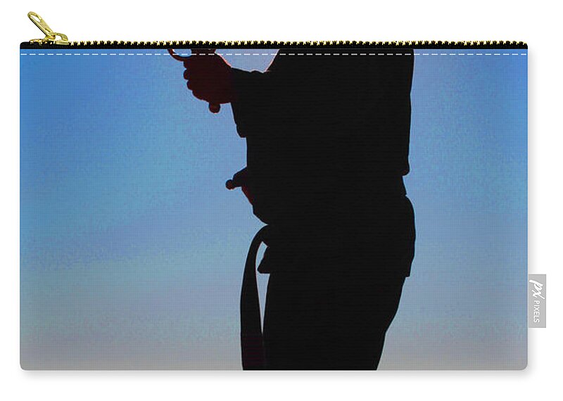 Photography Zip Pouch featuring the photograph Sai Master by Frederic A Reinecke