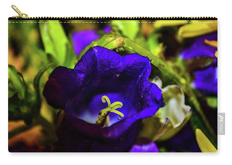 Flowers Zip Pouch featuring the photograph Say Ahh by Shannon Harrington