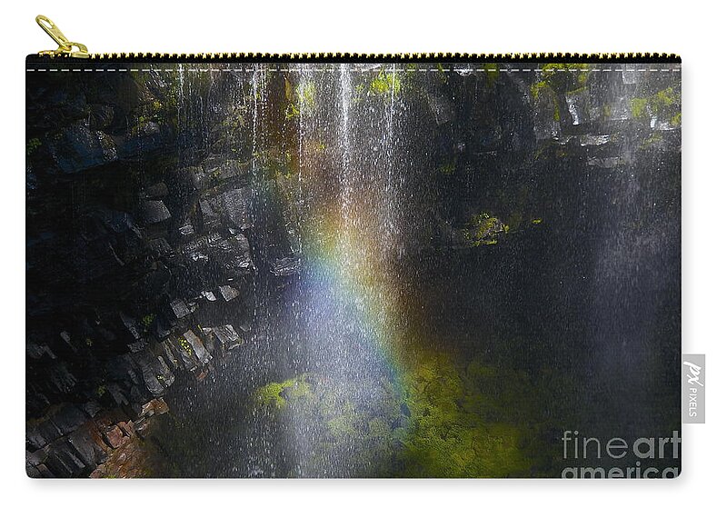 Photography Zip Pouch featuring the photograph Splash Pool by Sean Griffin