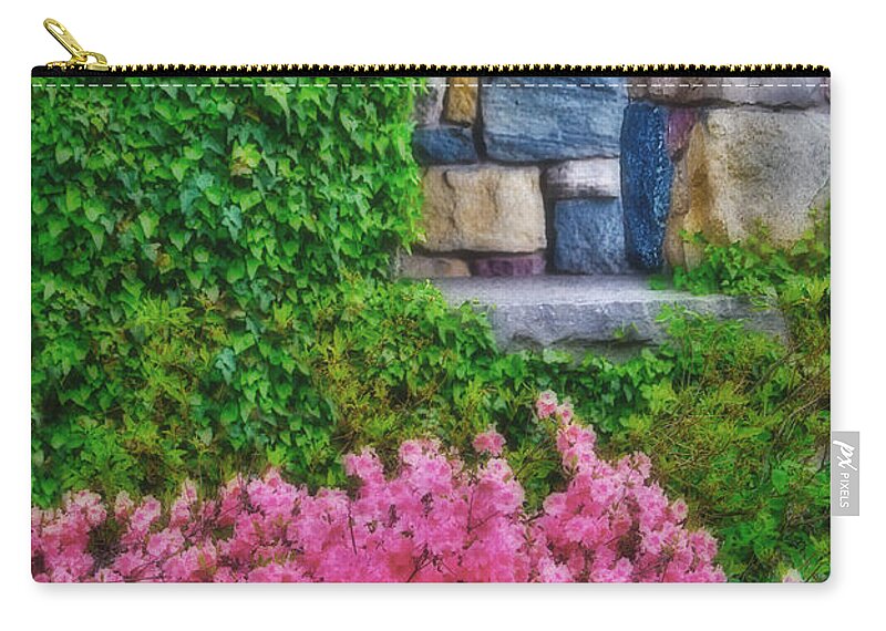 Flowers Zip Pouch featuring the photograph Spring Is In The Air by Susan Candelario
