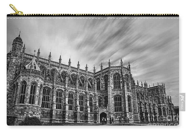 Yhun Suarez Carry-all Pouch featuring the photograph St George's Chapel - Windsor by Yhun Suarez