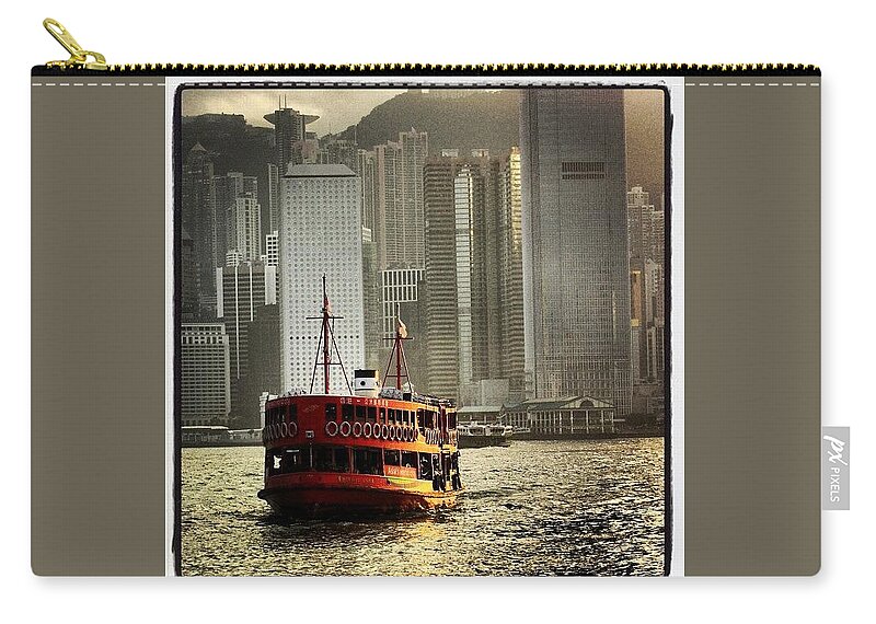  Zip Pouch featuring the photograph Star Ferry by Lorelle Phoenix
