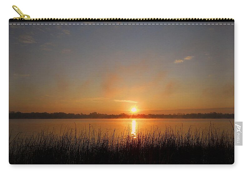 North America Zip Pouch featuring the photograph The Day Begins ... by Juergen Weiss