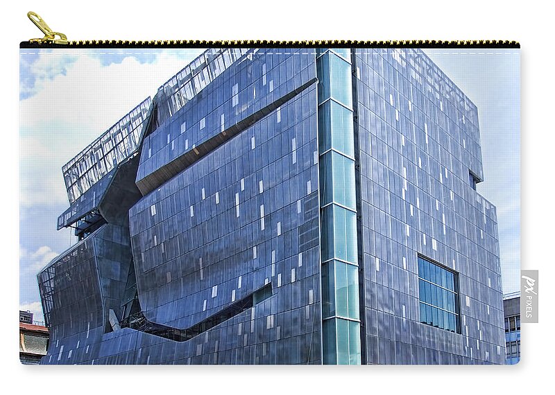 Green Architecture Zip Pouch featuring the photograph The Intrigue Box by S Paul Sahm