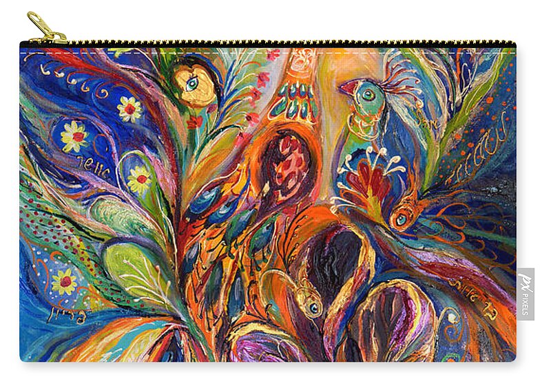 Original Zip Pouch featuring the painting The Serenade. The original can be purchased directly from www.elenakotliarker.com by Elena Kotliarker