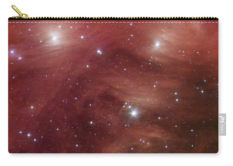 Bright Zip Pouch featuring the photograph The Seven Sisters, Also Known by Stocktrek Images
