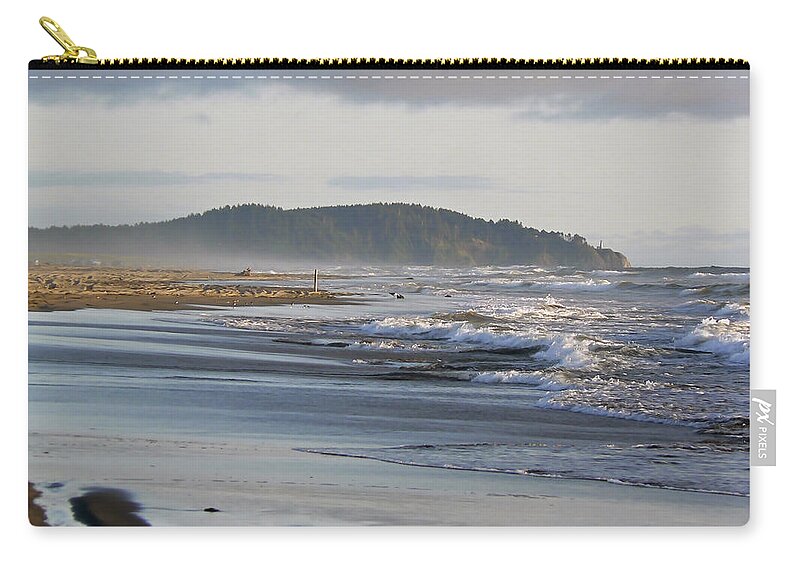 Beach Zip Pouch featuring the photograph Thinking of You by Pamela Patch