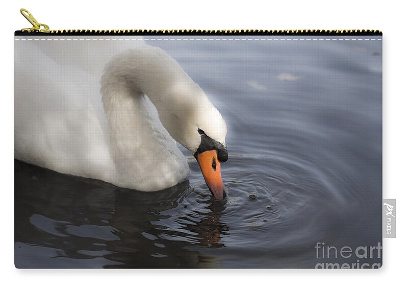 Tranquil Zip Pouch featuring the photograph Tranquil by Leslie Leda