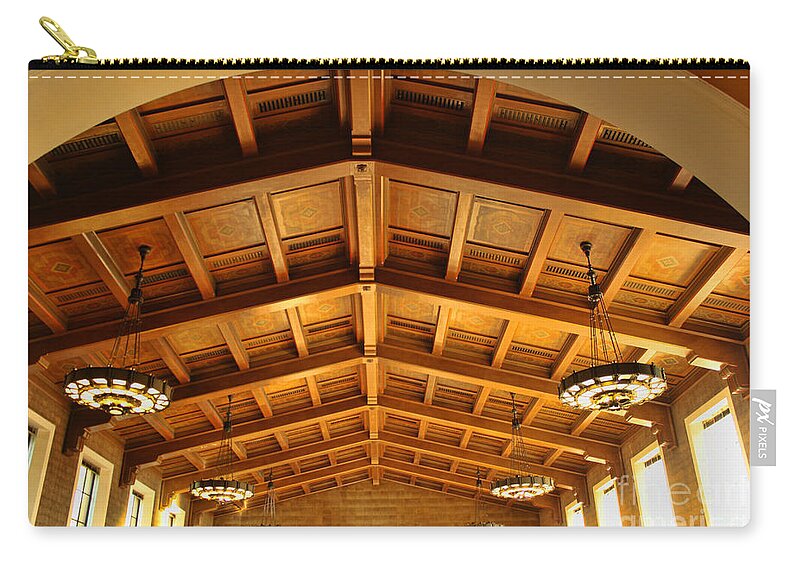 Union Station La Lobby Ceiling Carry All Pouch