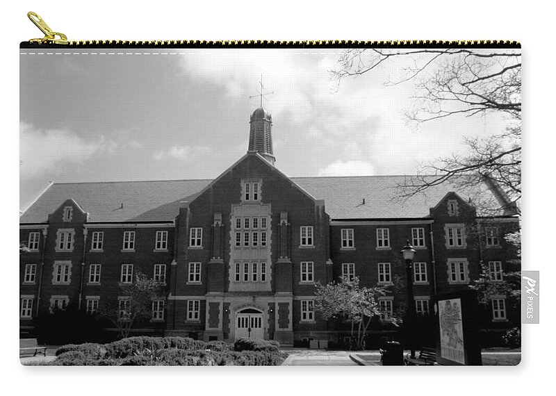 University Of Connecticut Zip Pouch featuring the photograph University of Connecticut by Kim Galluzzo
