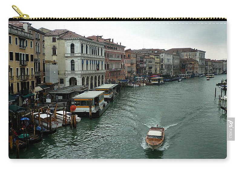 Venice Zip Pouch featuring the photograph Venice - 15 by Ely Arsha