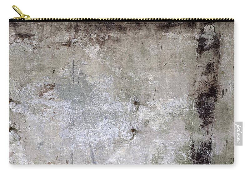 Wall Zip Pouch featuring the photograph Wall Texture Number 11 by Carol Leigh
