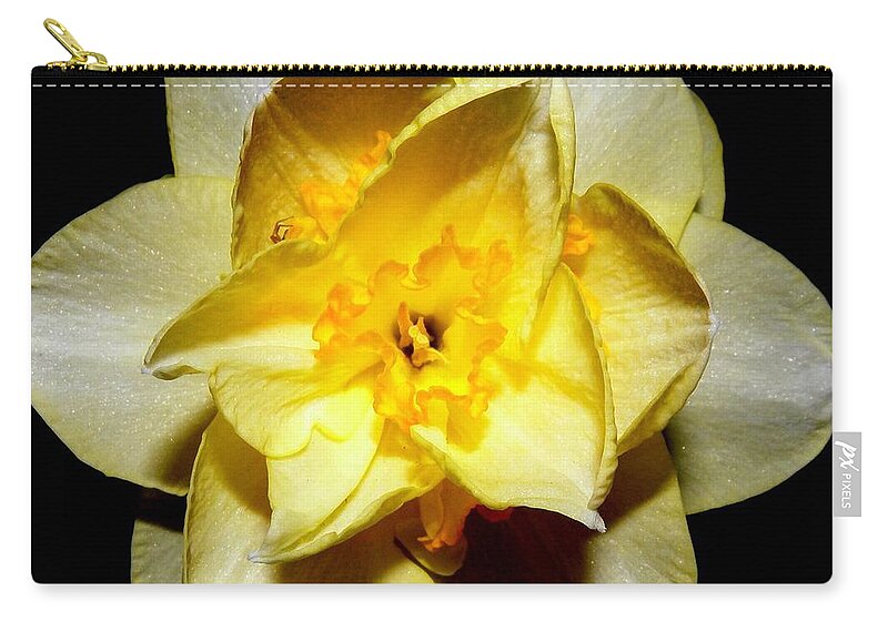 Yellow Carry-all Pouch featuring the photograph Yellow Dream by Kim Galluzzo Wozniak