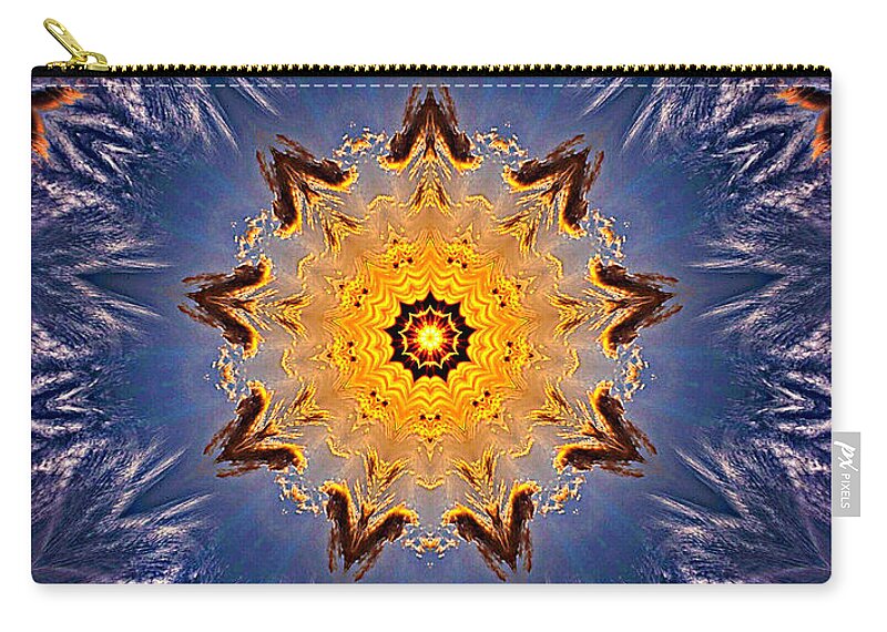 Fine Art Zip Pouch featuring the photograph 032 by Phil Koch
