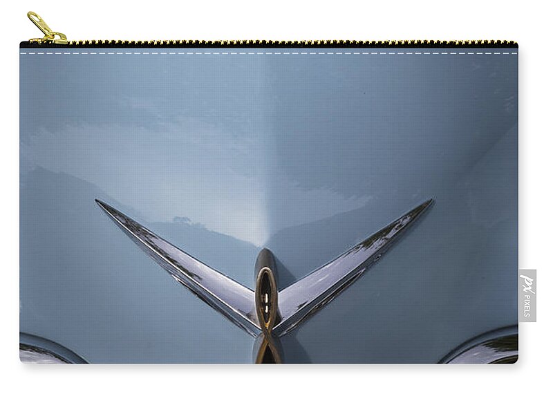 1954 Zip Pouch featuring the photograph 1954 Studebaker #2 by Dennis Hedberg