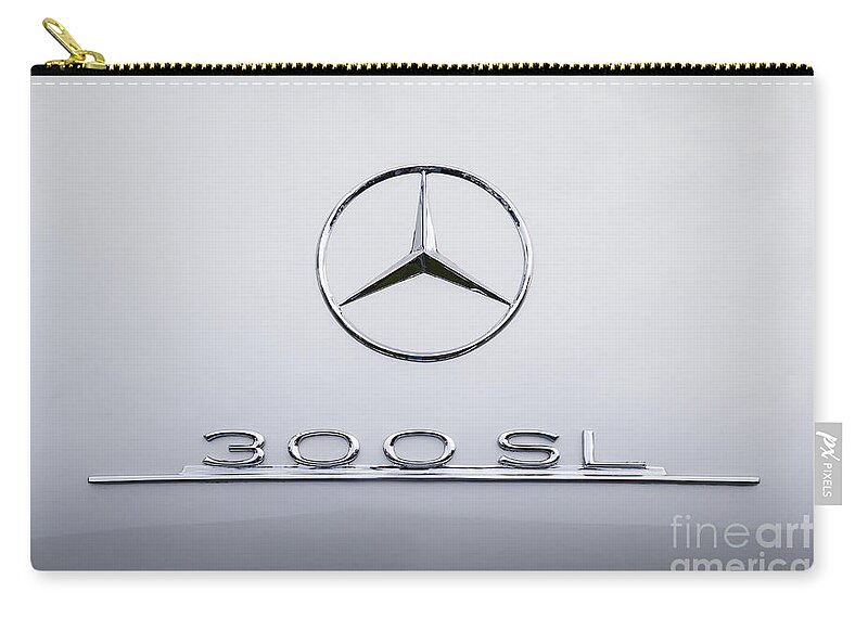 Mercedes Benz Carry-all Pouch featuring the photograph 300 Sl by Dennis Hedberg