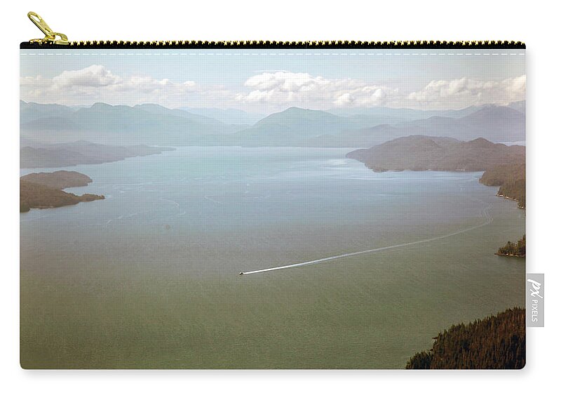 Alaska Zip Pouch featuring the photograph Alaska The Beautiful #2 by Madeline Ellis